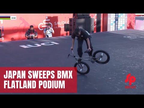 Japan Sweeps the BMX Flatland Podium | 2025 UCI Urban Cycling World Championships – Riyadh