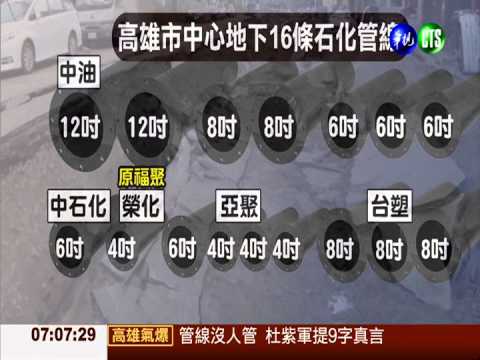 16條石化管線 貫穿高市黃金地段
