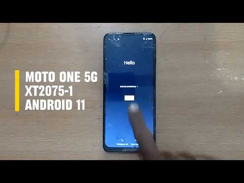 Motorola One 5G UW FRP Bypass Android 11 || Moto XT2075-1 Google bypass Without PC