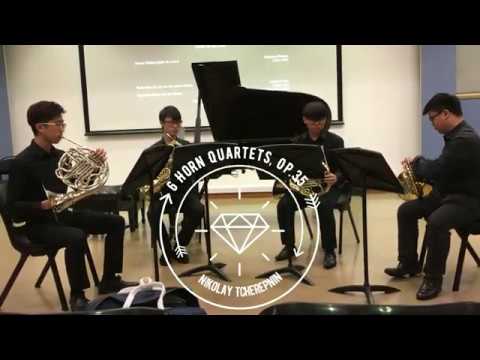 Nikolay Tcherepnin, 6 Horn Quartets, Op 35, 6th last movement