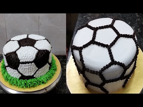Football Cake Banaye Bahut Easy Hai |Football Cake Design |Football Recipe |Football Birthday Cake