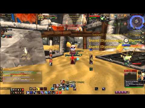 Arms Warrior, Frost DK, Holy Priest (TSG) vs Triple Rogues 5.4.7