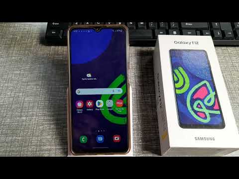 how to on high contract fonts shortcut in Samsung Galaxy f12