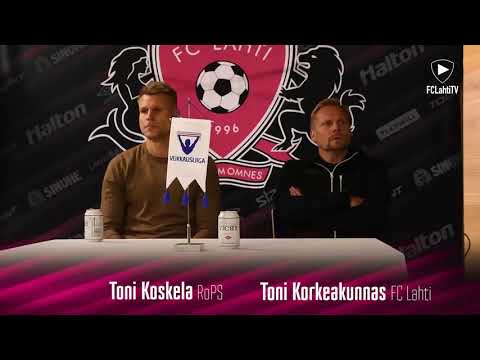 FCLahtiTV | FC Lahti - RoPS: lehdistötilaisuus