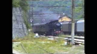 preview picture of video 'Gli ultimi treni a vapore sulla Pontebbana - parte 2ª'