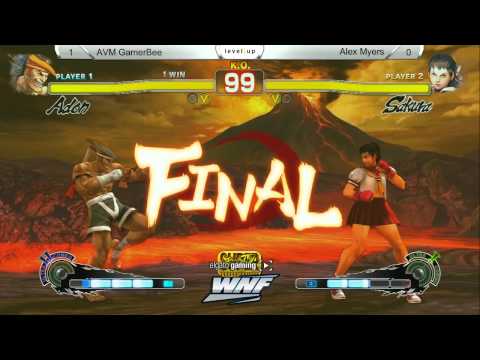 SSF4AE2012 AVM GamerBee vs Alex Myers - WNF Pre SCR 2014