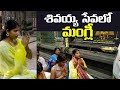 Singer Mangli Visits Sri Kalahasti Temple With Her Family SingerMangli Leo Entertainment