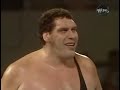 Randy Savage Vs Andre The Giant