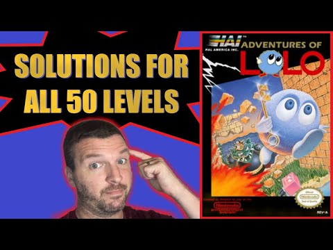 ADVENTURES OF LOLO NES MADE EASY! COMPLETE WALKTHROUGH