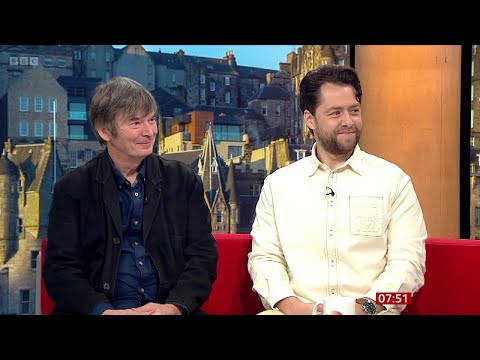 Richard Rankin (Rebus Actor), Ian Rankin (Rebus Author) On BBC Breakfast [15.05.2024]