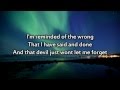 Sanctus Real - Forgiven - Instrumental with lyrics ...