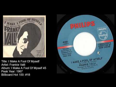 Frankie Valli -I Make A Fool Of Myself