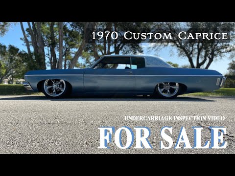 1970 Caprice Custom Undercarriage Inspection