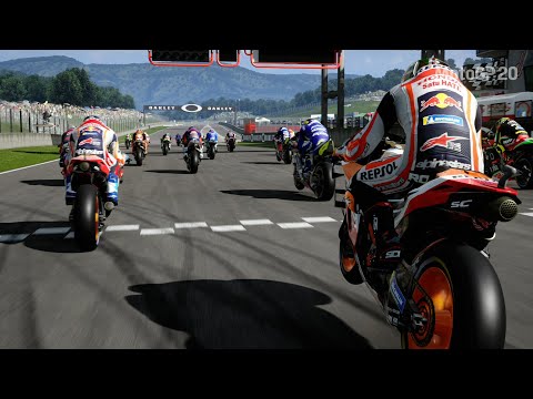 MotoGP 20 | Career Pt 80: Starting From The Back!! (Xbox One X)