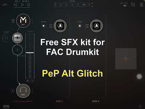 Zvon PeP Alt Glitch Free Kit for FAC Drumkit