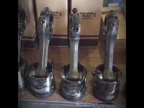 DT466 piston & sleeve