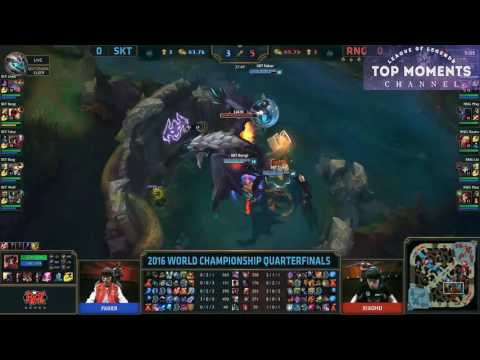 TM Channel - SKT vs RNG Highlights Game 1 - League of Legends World Championship 2016 Quarterfinals.