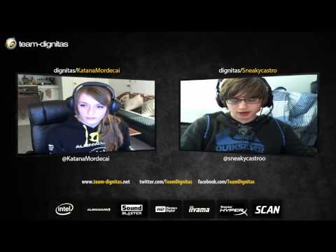 dignitas/SneakyCastro Interview w/ dignitas/KatanaMordecai