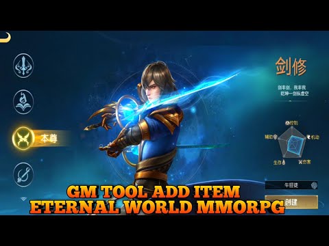 New Game Eternal World MMORPG Gm Tools Add Item - Private Server Chinese
