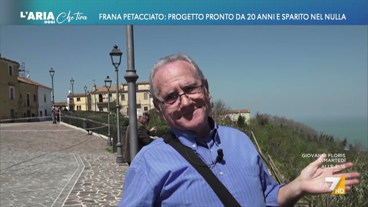 Frana di Petacciato, progetto pronto da vent'anni e sparito nel nulla