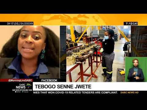 Women's Month I Tebogo Senne Jwete is a female diesel mechanic & mechanical engineer