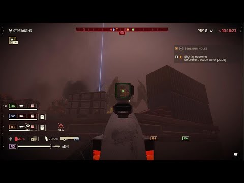 HELLDIVERS 2 - boarding shuttle at 0:00 seconds left/ Impossible difficulty