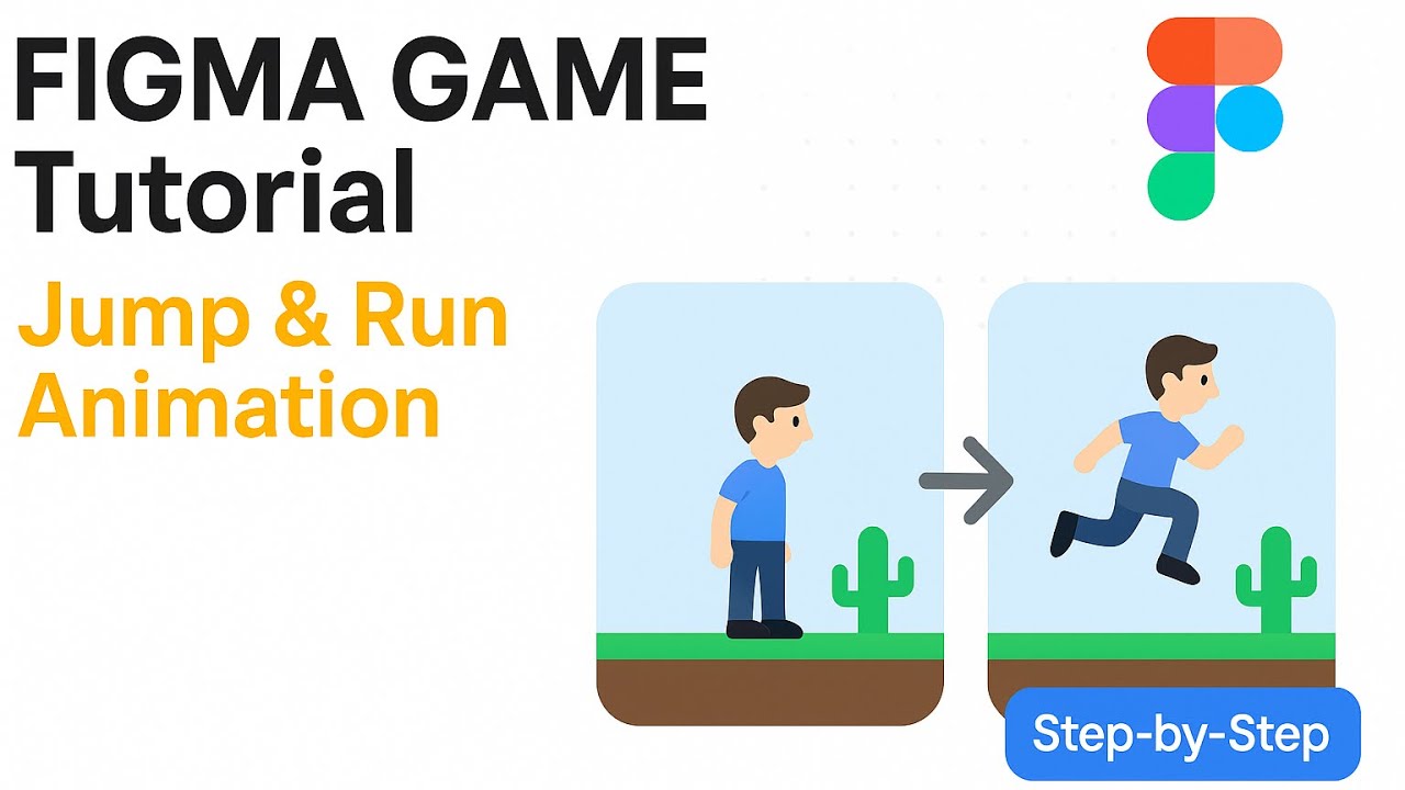 How to Create a Mini Game in Figma (Jump & Run Animation Tutorial)