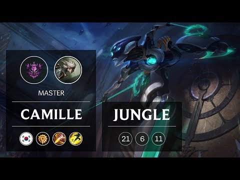 Camille Jungle vs Kayn - KR Master Patch 9.2