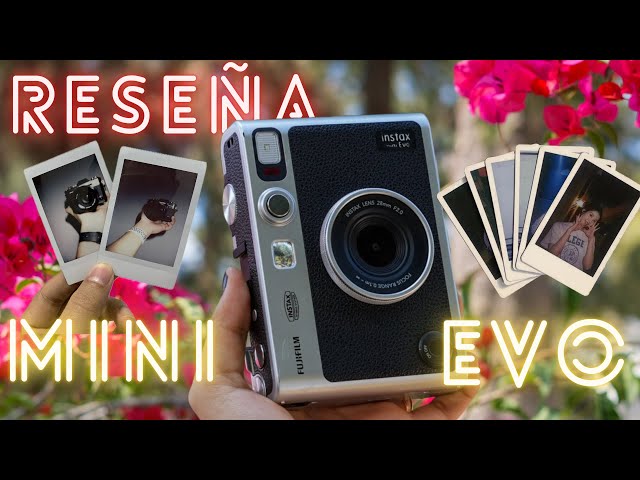 Vídeo relacionado con instax Mini EVO marrón. Cámara e Impresora con Pantalla LCD de 2,7 Pulgadas, 10 Efectos de Lente y 10 Efectos de película