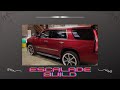 Sinister CCA Escalade Build Video 1