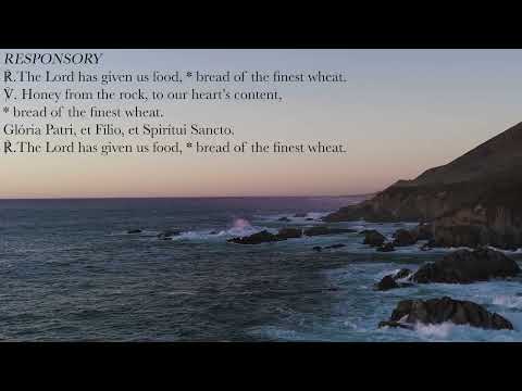 2.12.26 Vespers, Thursday Evening Prayer of the Liturgy of the Hours