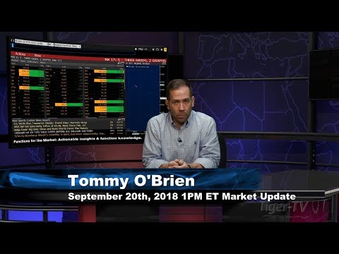 September 19th 1PM ET Market Update with Tom O'Brien on TFNN
