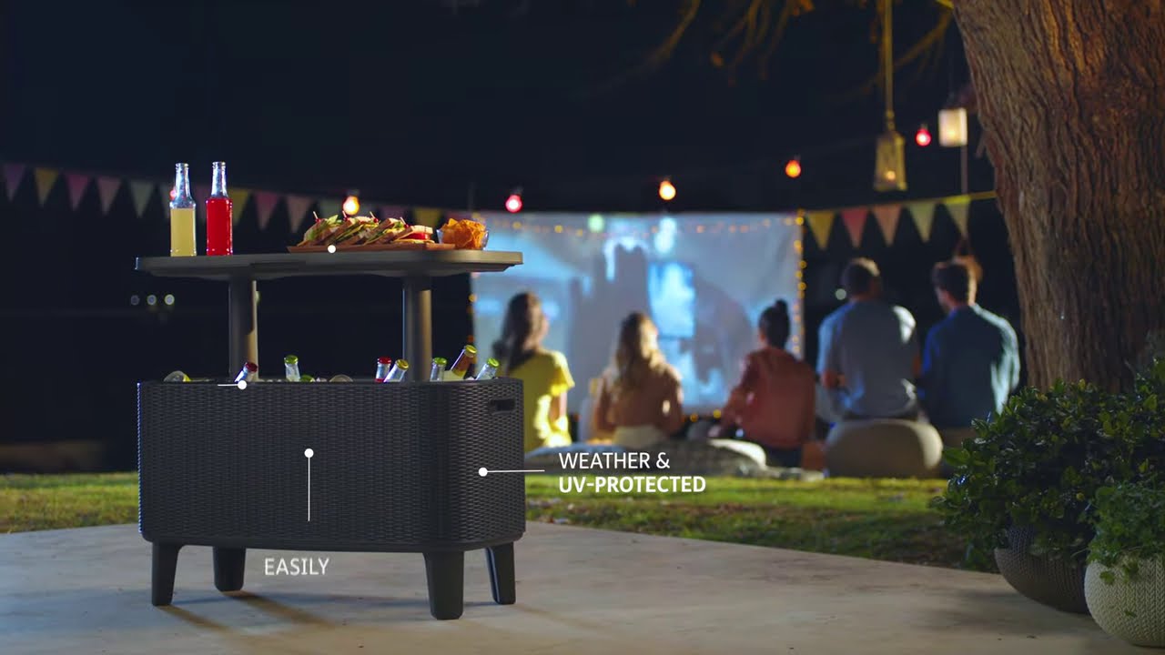 KETER BEVY BAR GRAPHITE