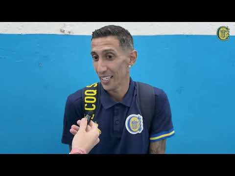 Angel Di María after the victory in Avellaneda