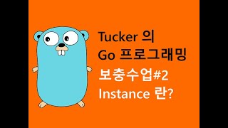 컴맹을 위한 Go 언어 프로그래밍 강좌 보충수업 - Instance 란