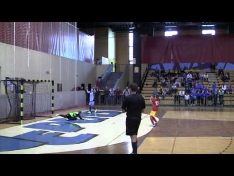 Nzs.si: Kazenski streli na tekmi Krim A - ŽNK Teleing Pomurje (03.02.2013)