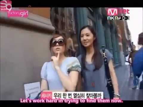 SNSD Jessica Teaches Yuri About America