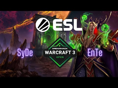 WC3 - 2021 Dreamhack Winter Closed Qualifier - SyDe vs. EnTe