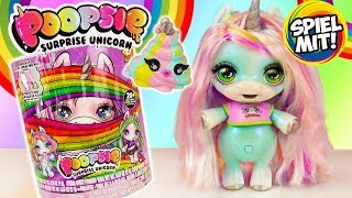 POOPSIE SLIME SUPRISE UNICORN deutsch - süße Einhorn Puppe macht GLITZER SCHLEIM KACKE in Töpfchen