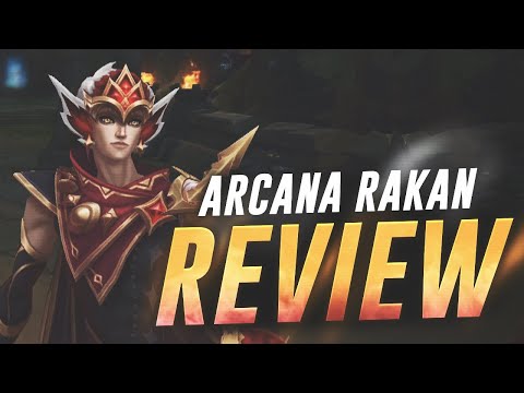 First look at the new Arcana Rakan skin!