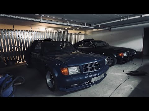 "AMG Garage Treasures": Rare Hummer Mercedes in the German Outback.