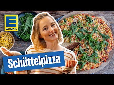 Low-Carb-Schüttelpizza  | Einfaches Pizza Rezept