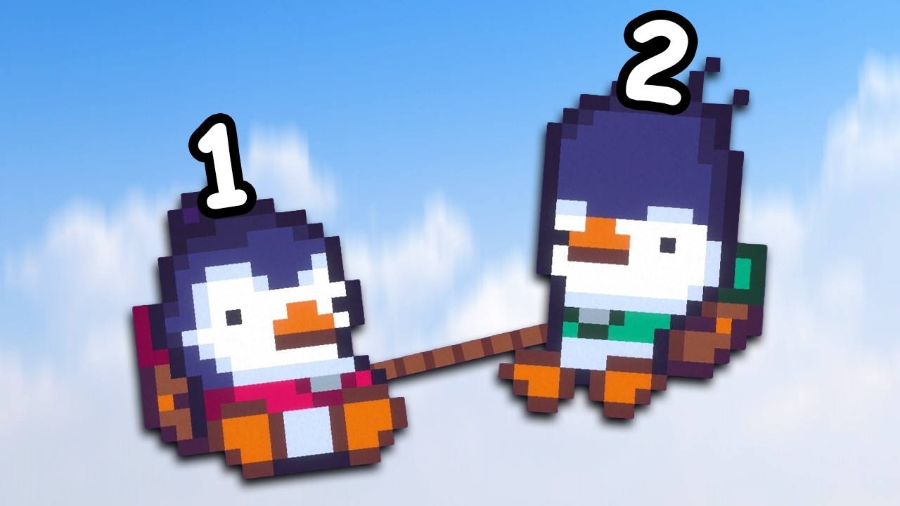 jogaram esse DOIS PINGUIM de cima de uma MONTANHA