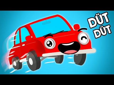 10 Küçük Araba - Eğlenceli Tekerleme Şarkıları