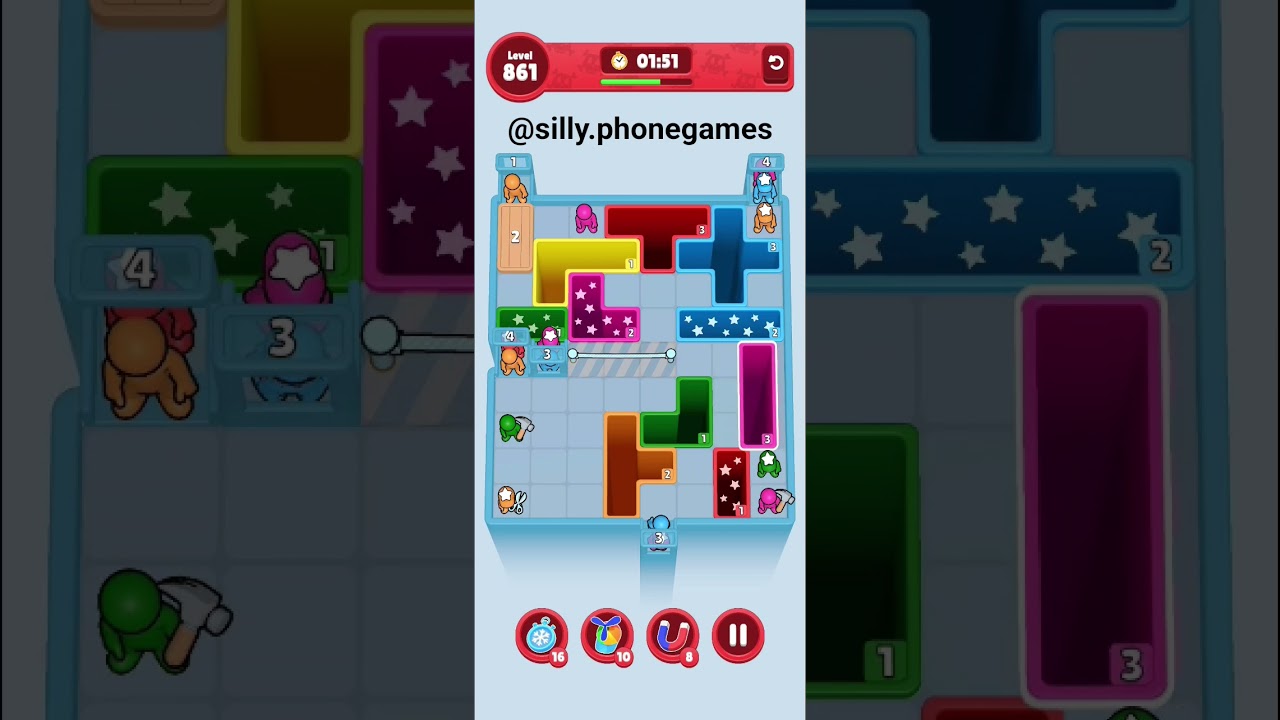 Drop Away Level 861 Walkthrough Solution