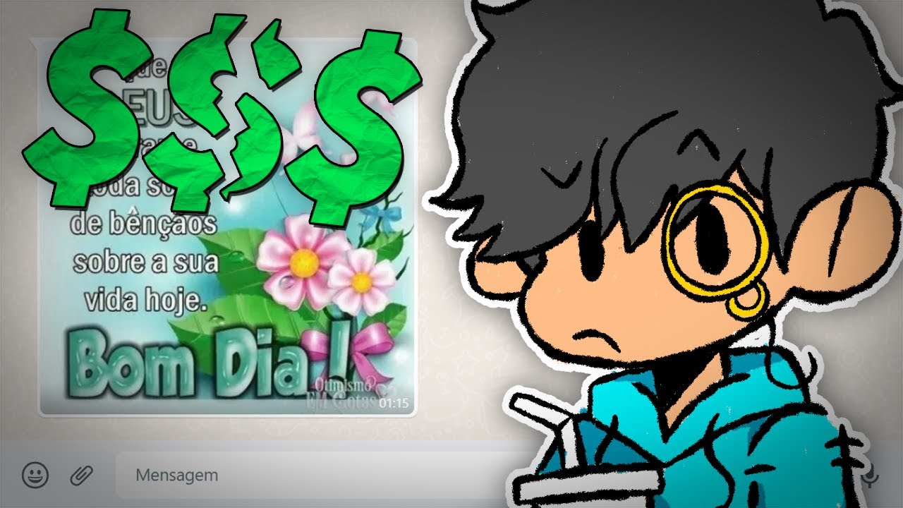 A máfia das mensagens de Bom Dia