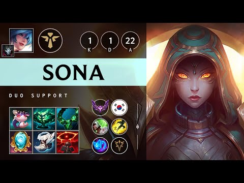 Sona Support vs Leona - KR Master Patch 14.20