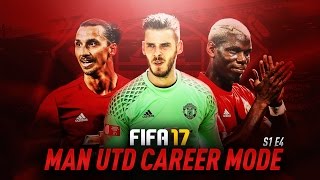 MANCHESTER DERBY!!! | FIFA 17: Manchester United Career Mode - EUROPA LEAGUE BEGINS!!! - S1E4