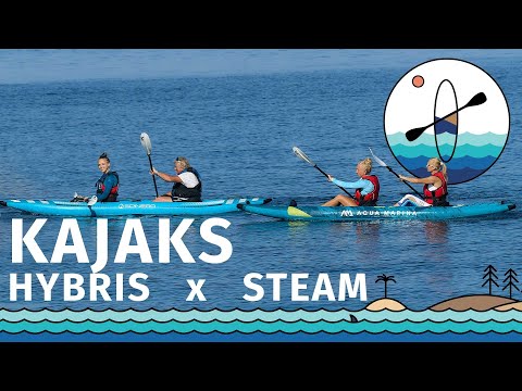 [PADDELT.DE] Kajak-Vergleich - Aqua Marina Steam vs. Spinera Hybris