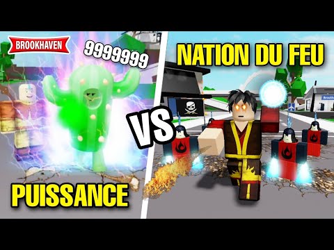 CACTUS CONTRE LA PUISSANTE NATION DU FEU (BATAILLE ÉPIQUE) ! ROBLOX - BROOKHAVEN RP